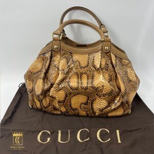 Gucci Python bag